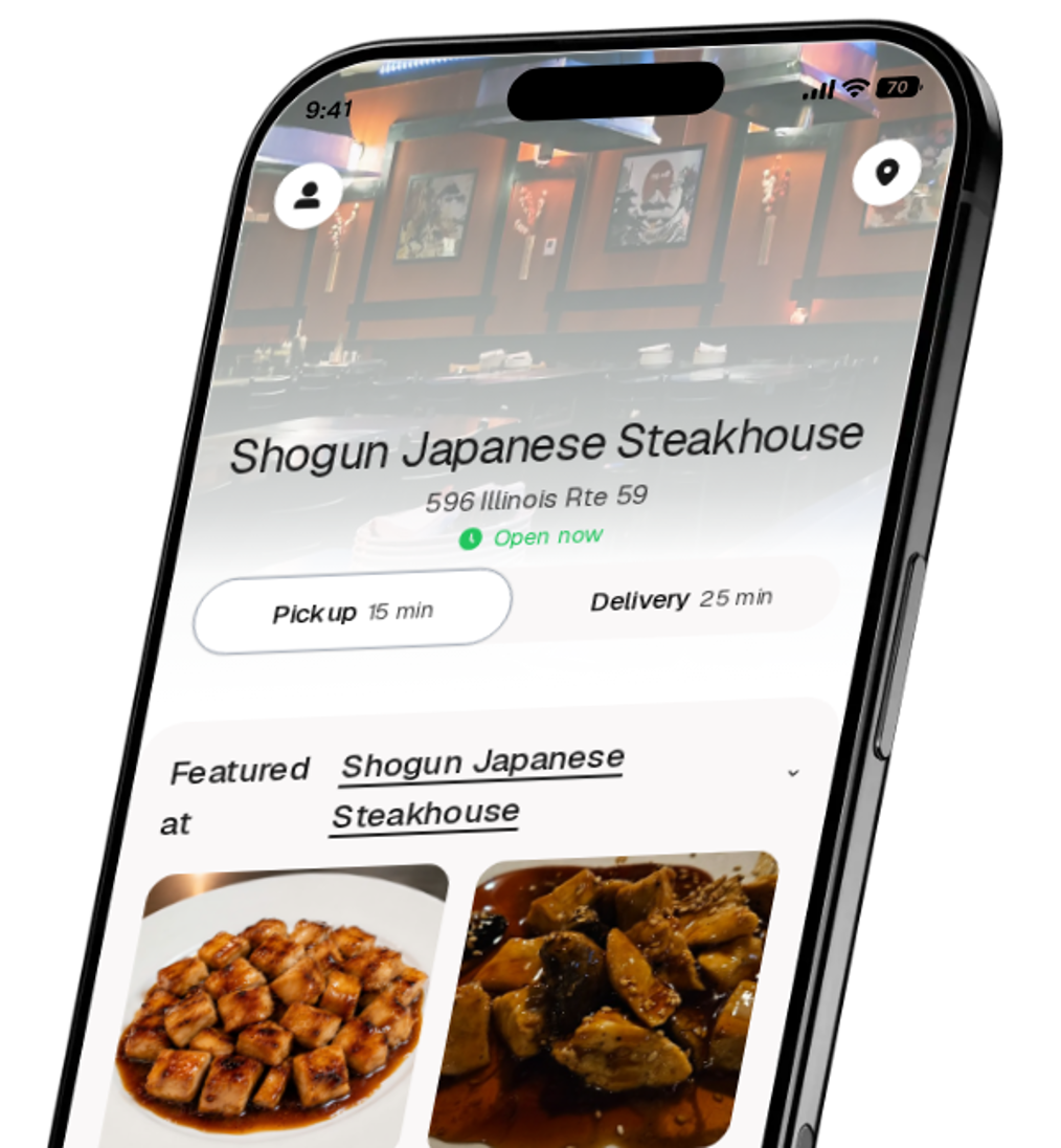 Shogun Japanese Steakhouse app preview