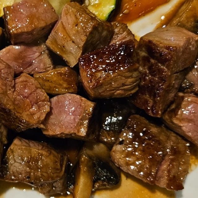 Hibachi Steak.