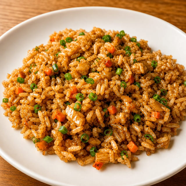 Chicken and Shrimp Fried Rice.